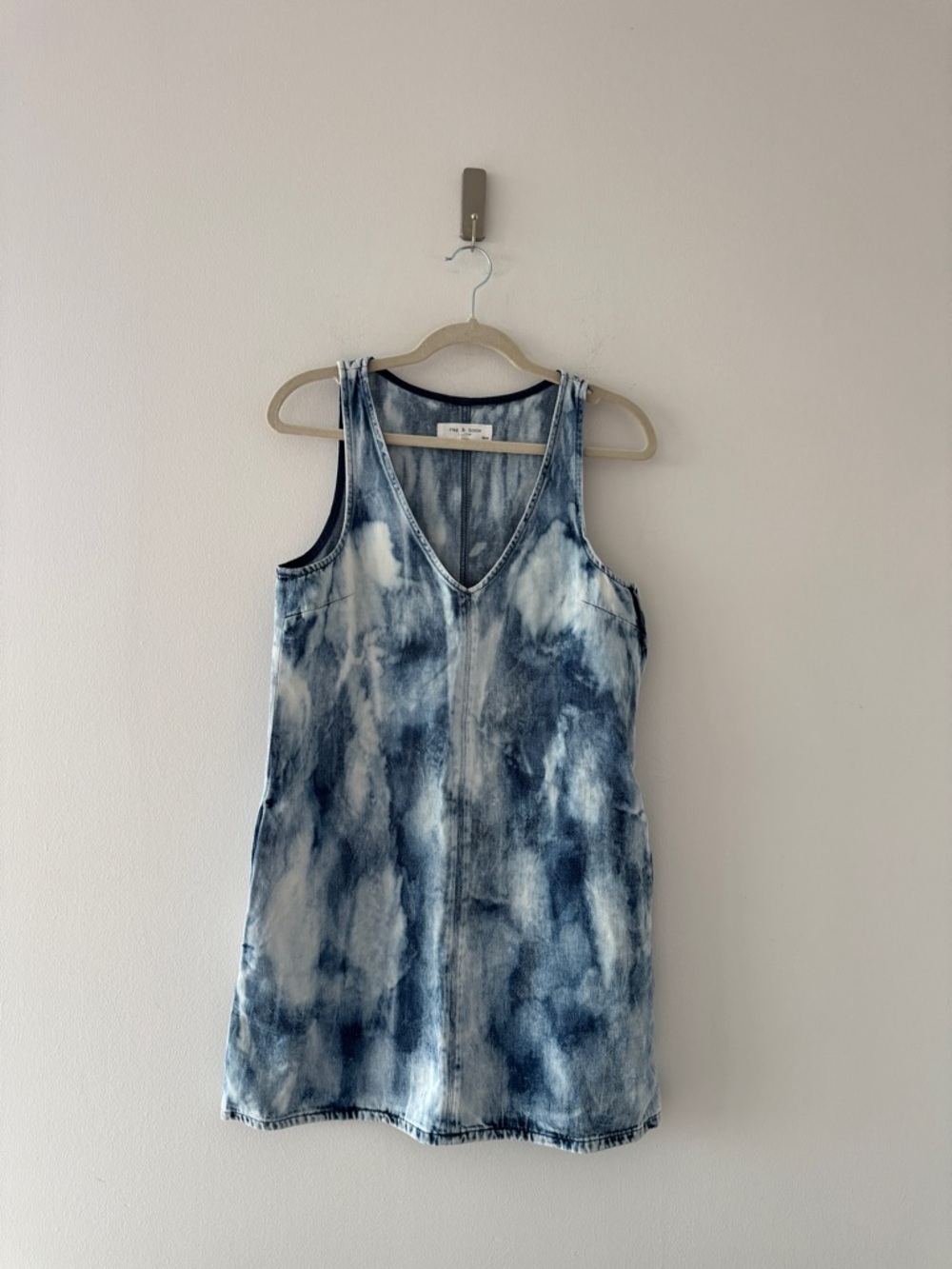 RAG & BONE Naia Tie Dye Mini Dress XS - Picture 2 of 5